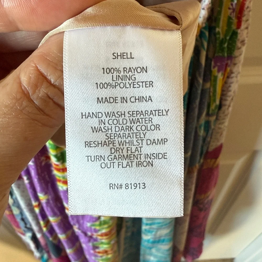 PLENTY BY TRACY REESE Anthropologie Kantha Patchwork Dress Size Medium - Picture 12 of 16